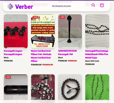 Verber Shop - Product AutoPlay Slider Functionality